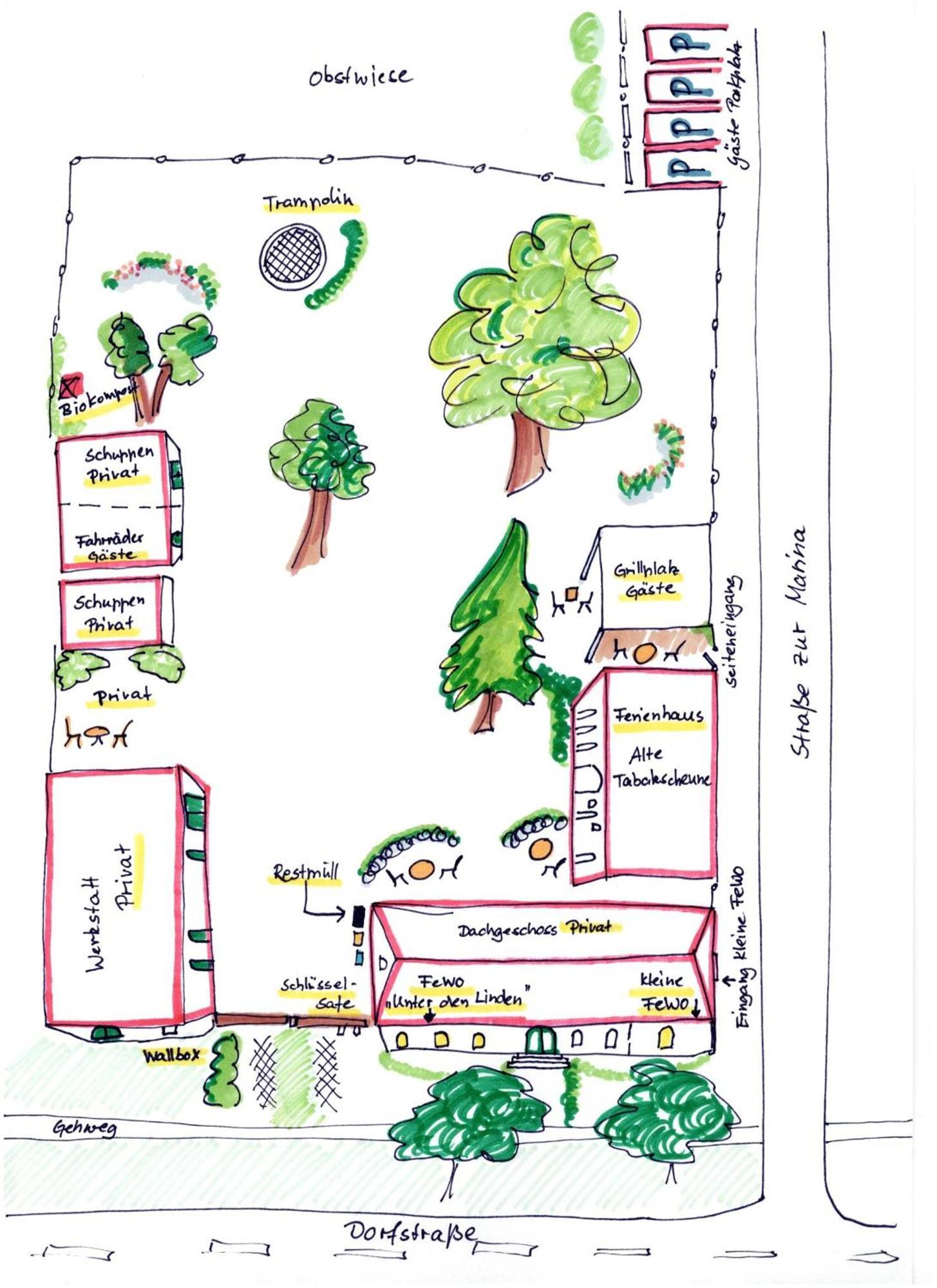 Romantische Ferienwohnung Unter Den Linden Buchholz  Eksteriør billede